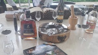 rum and cigars at Eden Roc Cap Cana