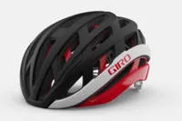 Giro Helios Spherical helmet is pictured front side on 