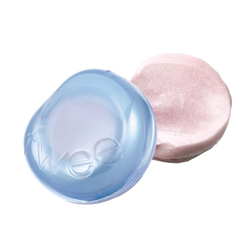 Fwee Glowy Jelly Pot | Dewy Jelly Lip & Blush, Shimmer Glow Jelly Balm, Dewy Buildable Finish – Sugar Powder (shimmer Balm) | 0.14 Oz