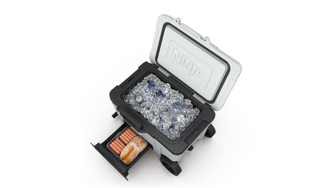 Ninja FrostVault Wheeled Cooler in Cloud White