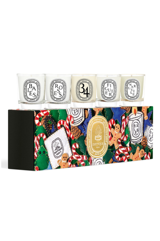 Diptyque Holiday Edition Set of 5 Miniature Candles