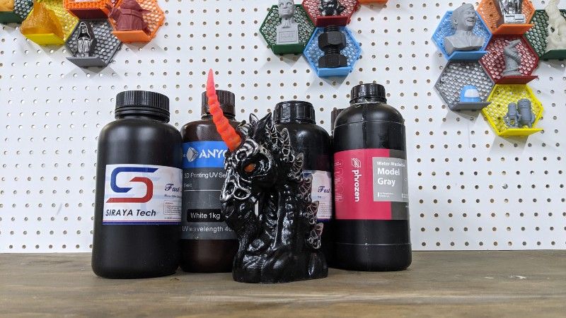 Best 3D printing resin