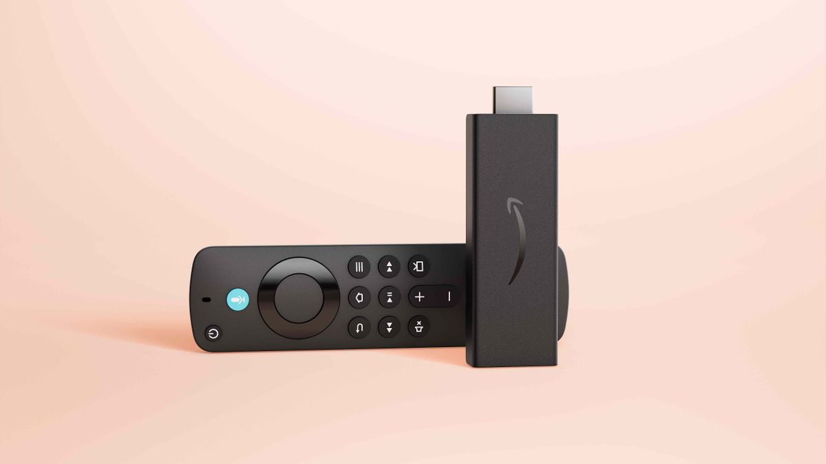 The new Amazon Fire TV Stick HD with Alexa Voice Remote.