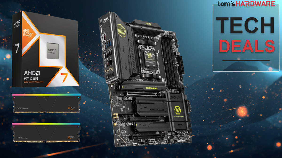 Save over $400 on this awesome Newegg combo with an AMD Ryzen 7 9850X3D — just $849.99 for high-spec haul that comes with an MSI X870 Tomahawk and 32GB of fast DDR5 RAM