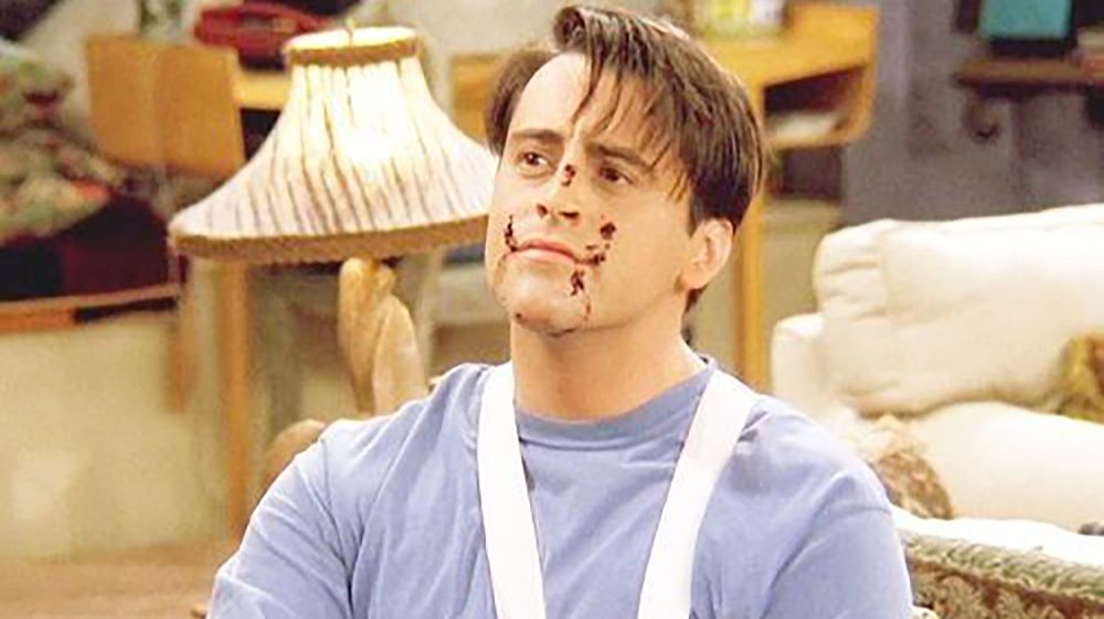 Why Matt LeBlanc Had His Arm in a Sling for Friends Episodes | Marie Claire