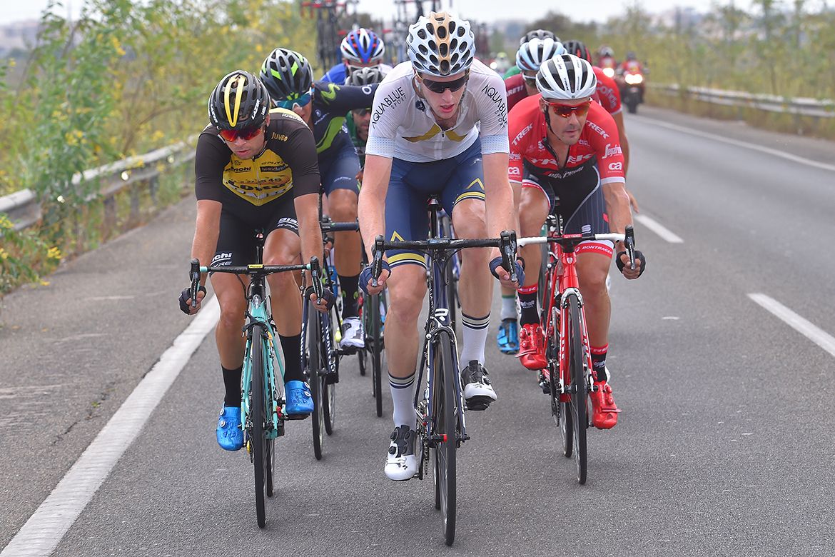 The early break on the Vuelta a Espa&ntilde;a's ninth stage