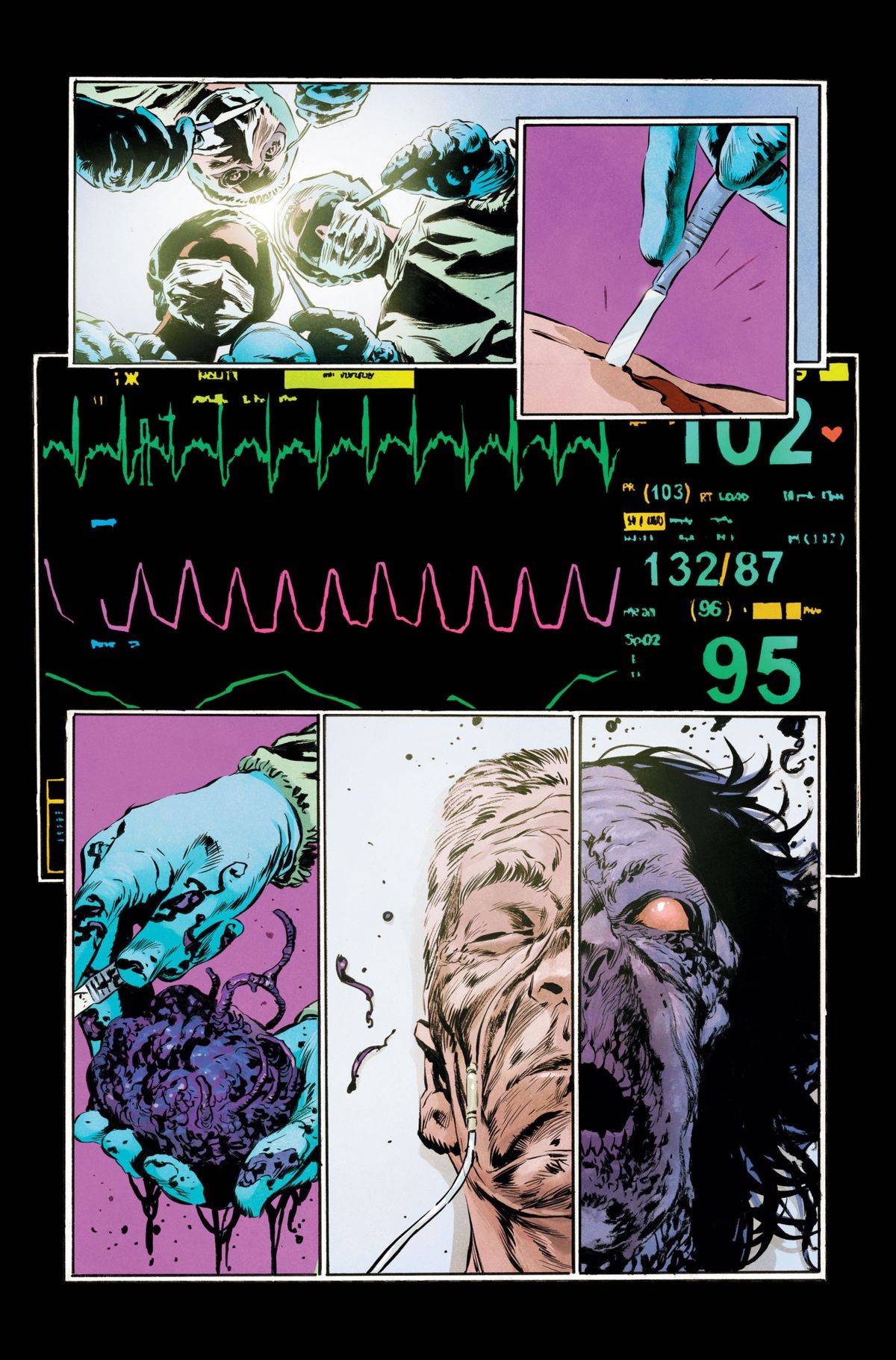 The Swamp Thing #11 page