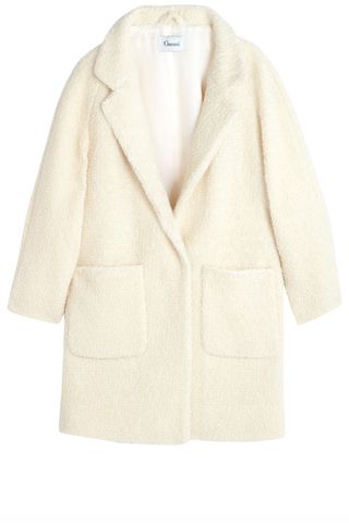 Ganni Oversized Cream Coat, £240