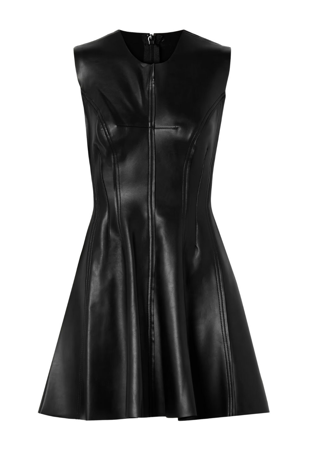 Grace Paneled Vegan Mini Dress