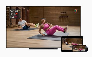 Apple Fitness Plus Screens Appletv Ipadpro Applewatch Iphone11