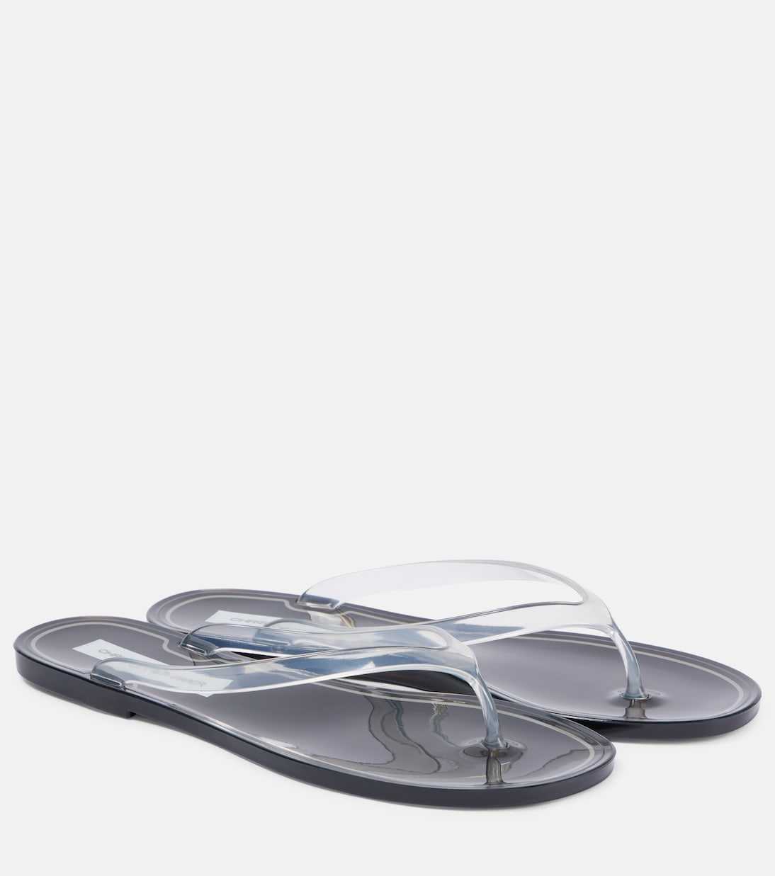 Jo Thong Sandals in Black - Christopher Esber