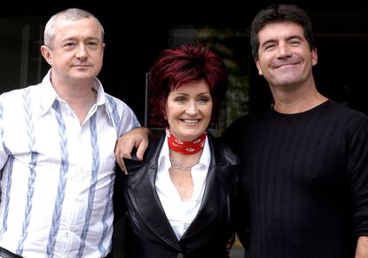 X Factor judges Simon Cowell, Sharon Osbourne and Louis Walsh in 2004