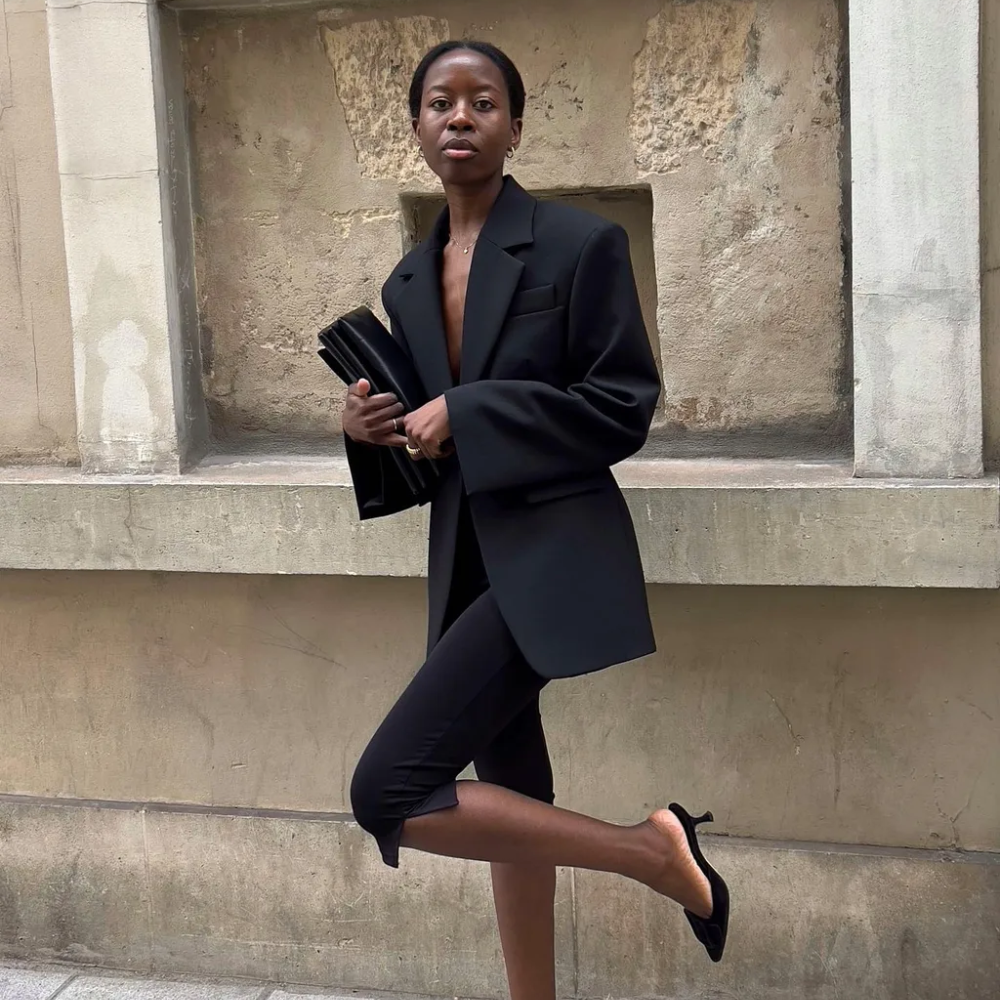An image of the best capri pants for petites, according to a short fashion editor.