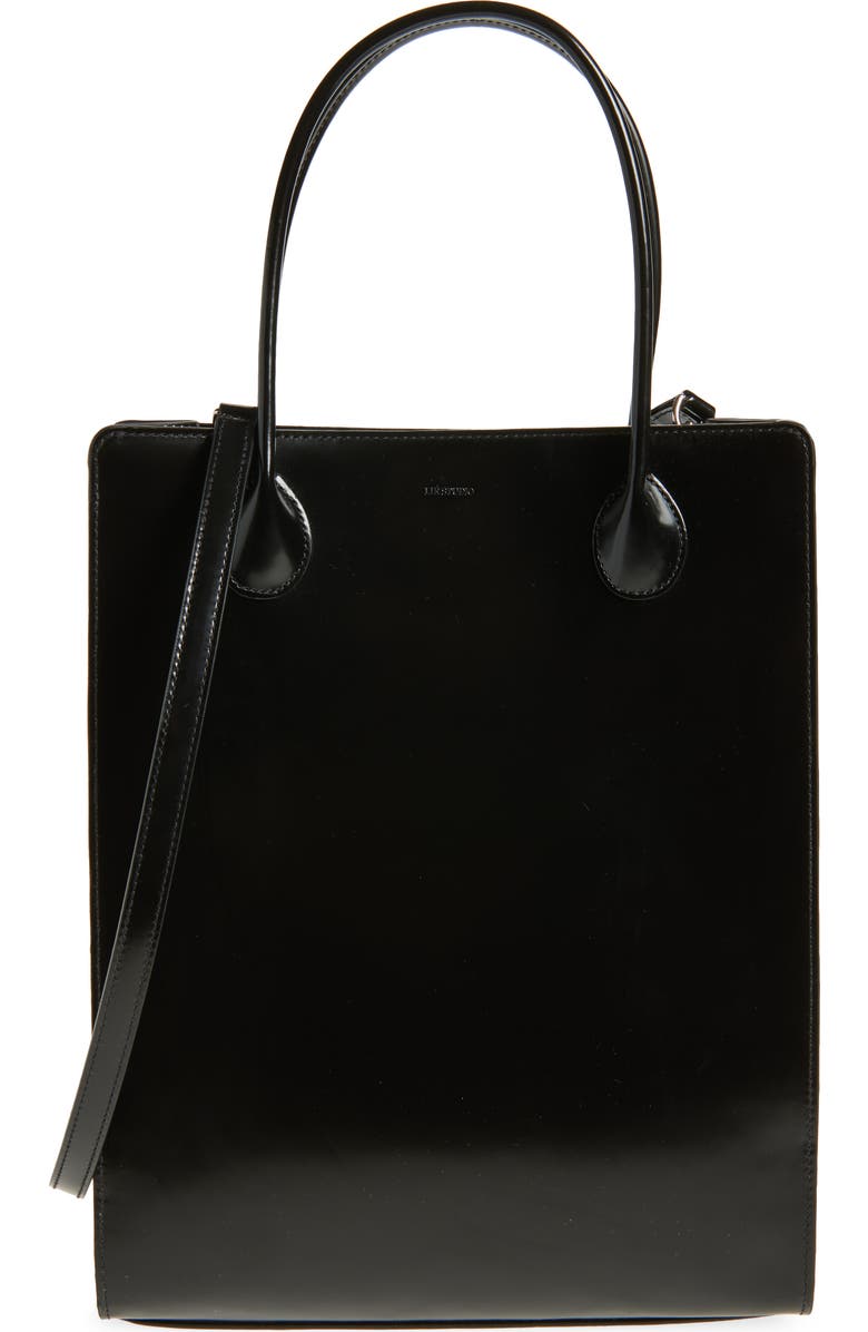 The Jane Leather Top Handle Bag