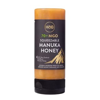 holland and barrett manuka honey review 70 plus in a squeezy bottle