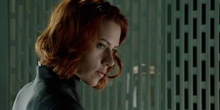 Scarlett Johansson as Black Widow in Avengers 2012