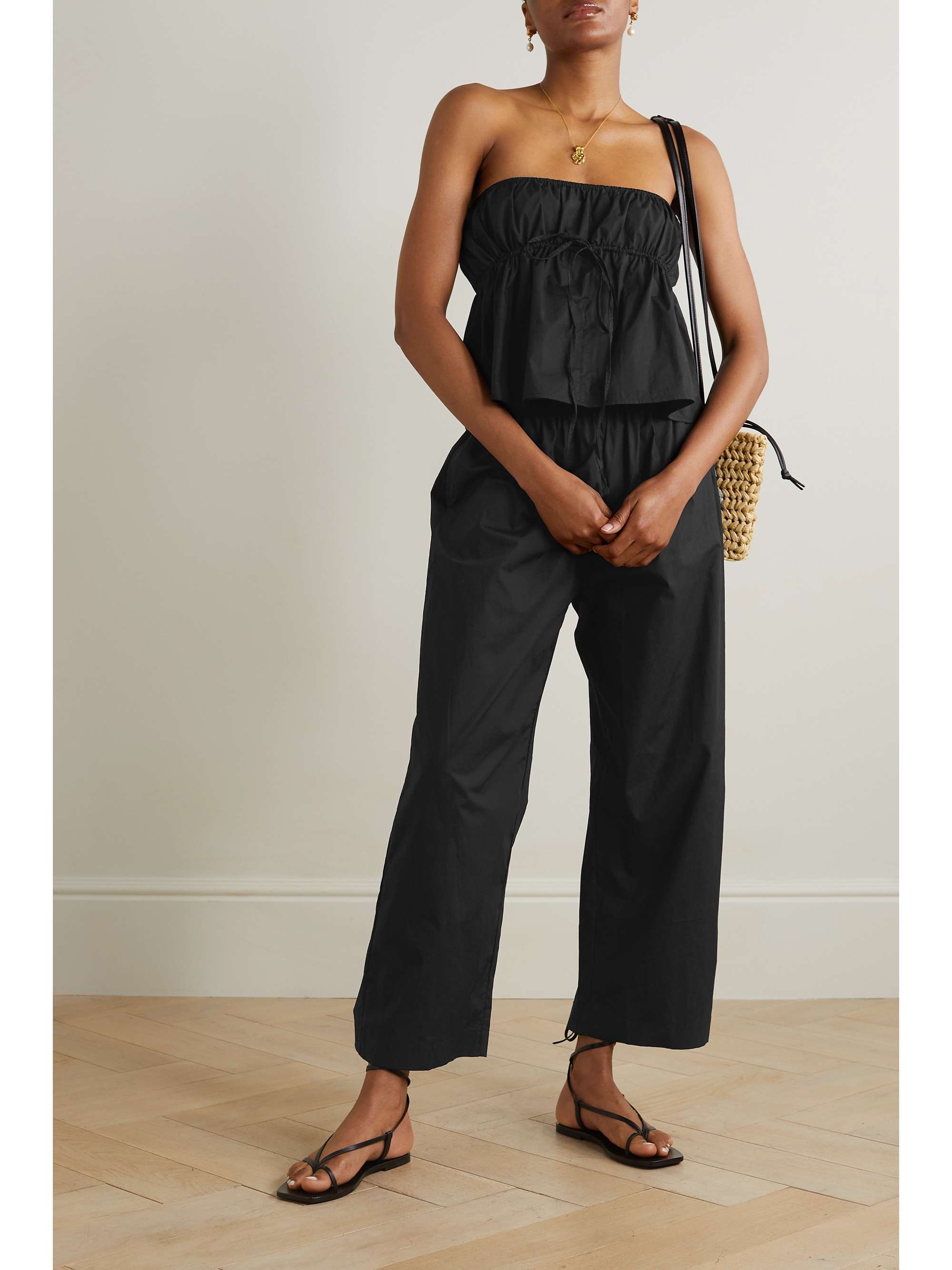 Ease Organic Cotton-Poplin Pants