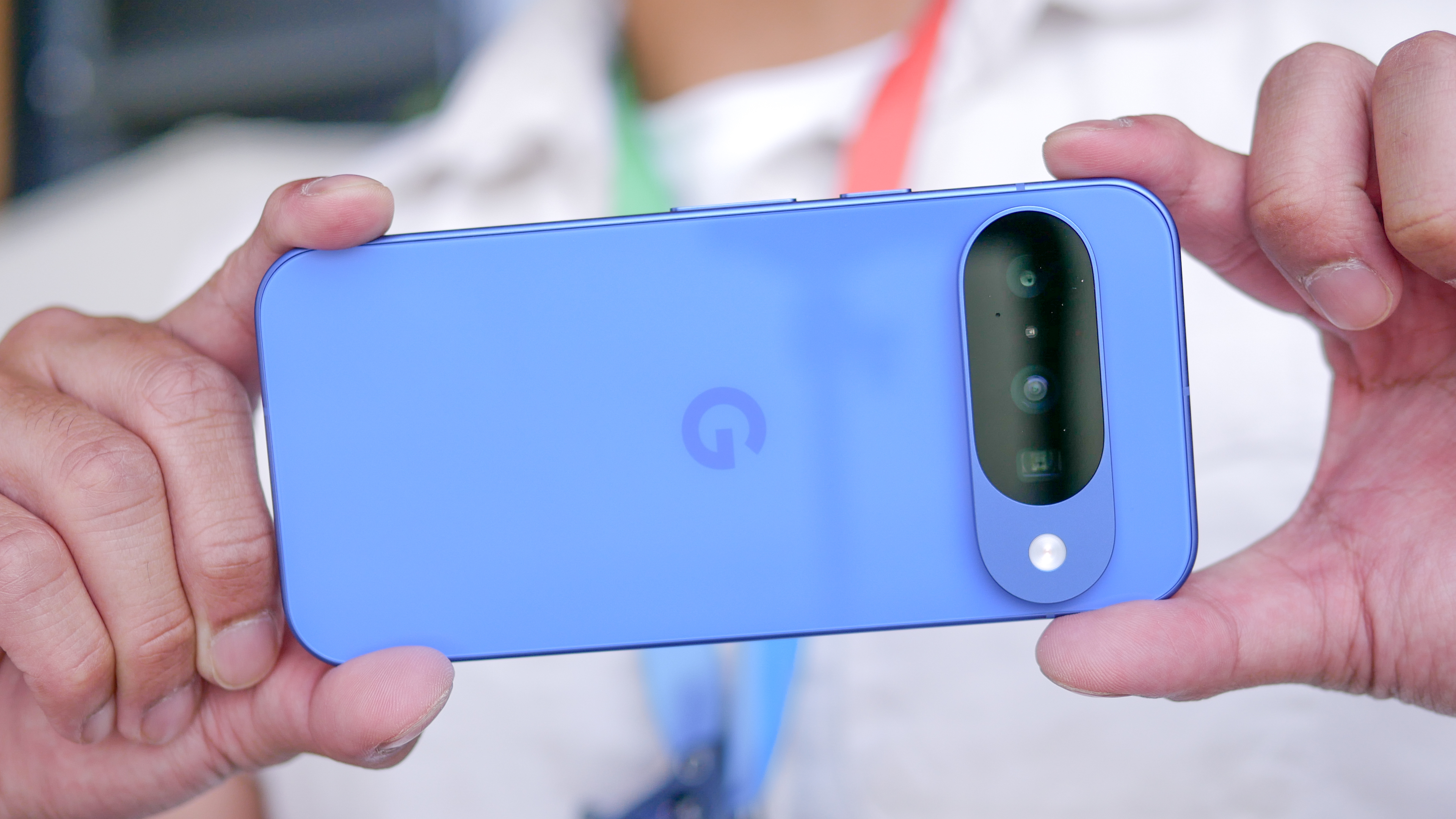 Google Pixel 10 used to take a photo.