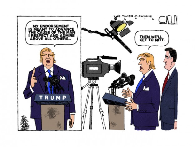 Trumping Mitt's endorsement