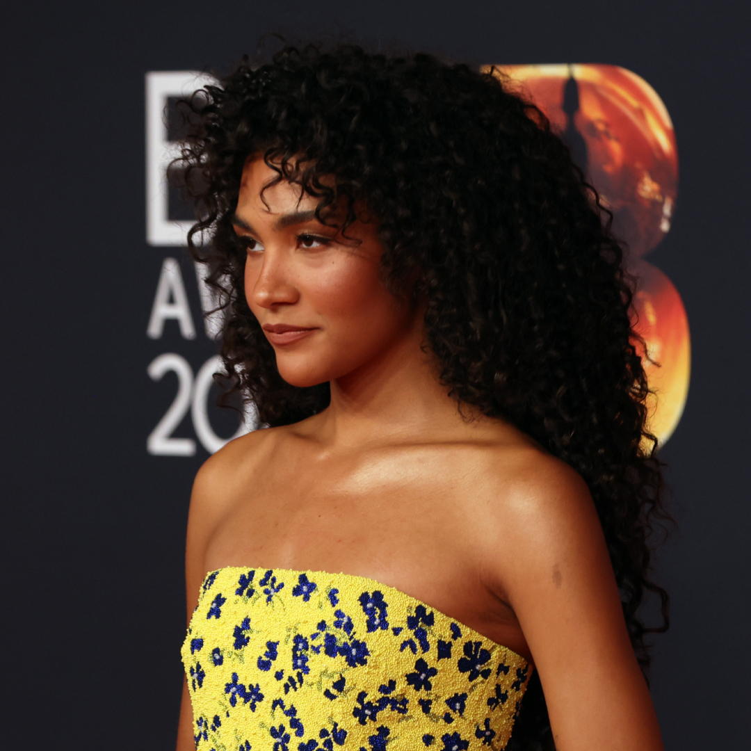 Olivia Dean attends The BRIT Awards 2026 at Co-op Live on February 28, 2026 in Manchester, England