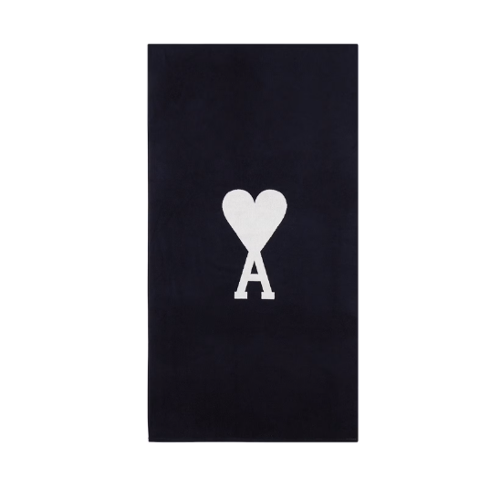 Ami Paris beach towel.