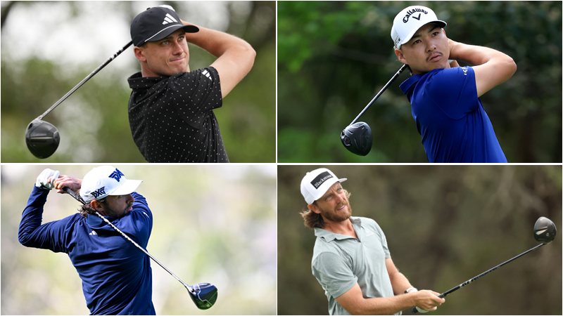 Ludvig Aberg, Min Woo Lee, Marco Penge and Tommy Fleetwood hit drivers