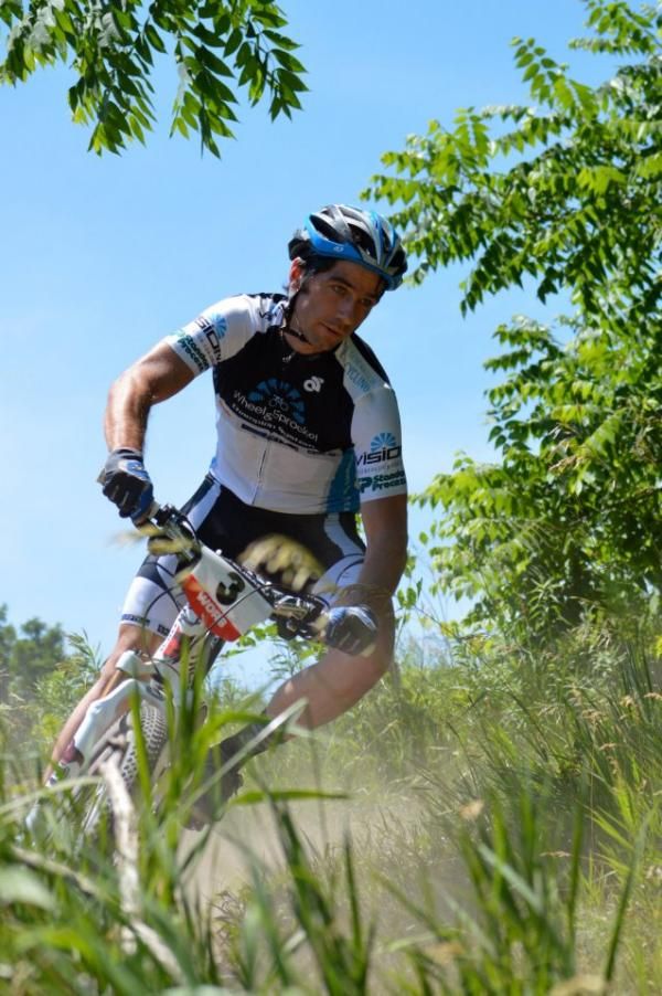 Nathan Guerra (Wheel and Sprocket / Vision) rode to a strong second place finish, his highest podium position in 10 years of WORS Racing.