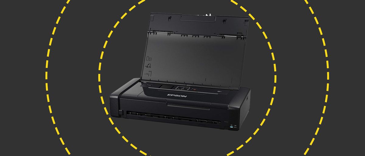 The Epson WorkForce WF 110W on the ITPro background