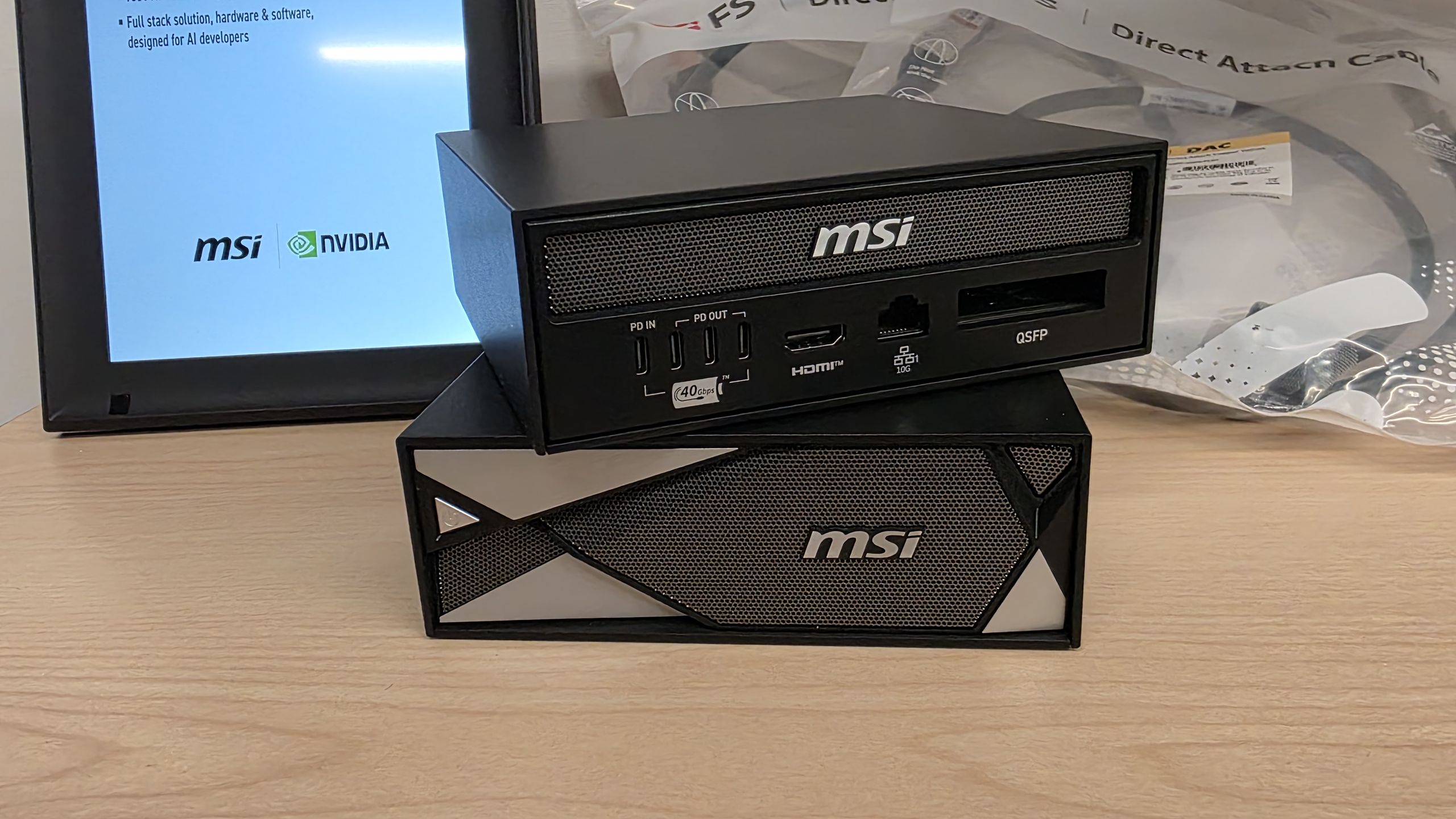 MSI unveils EdgeXpert MS-C931 desktop AI supercomputer powered by