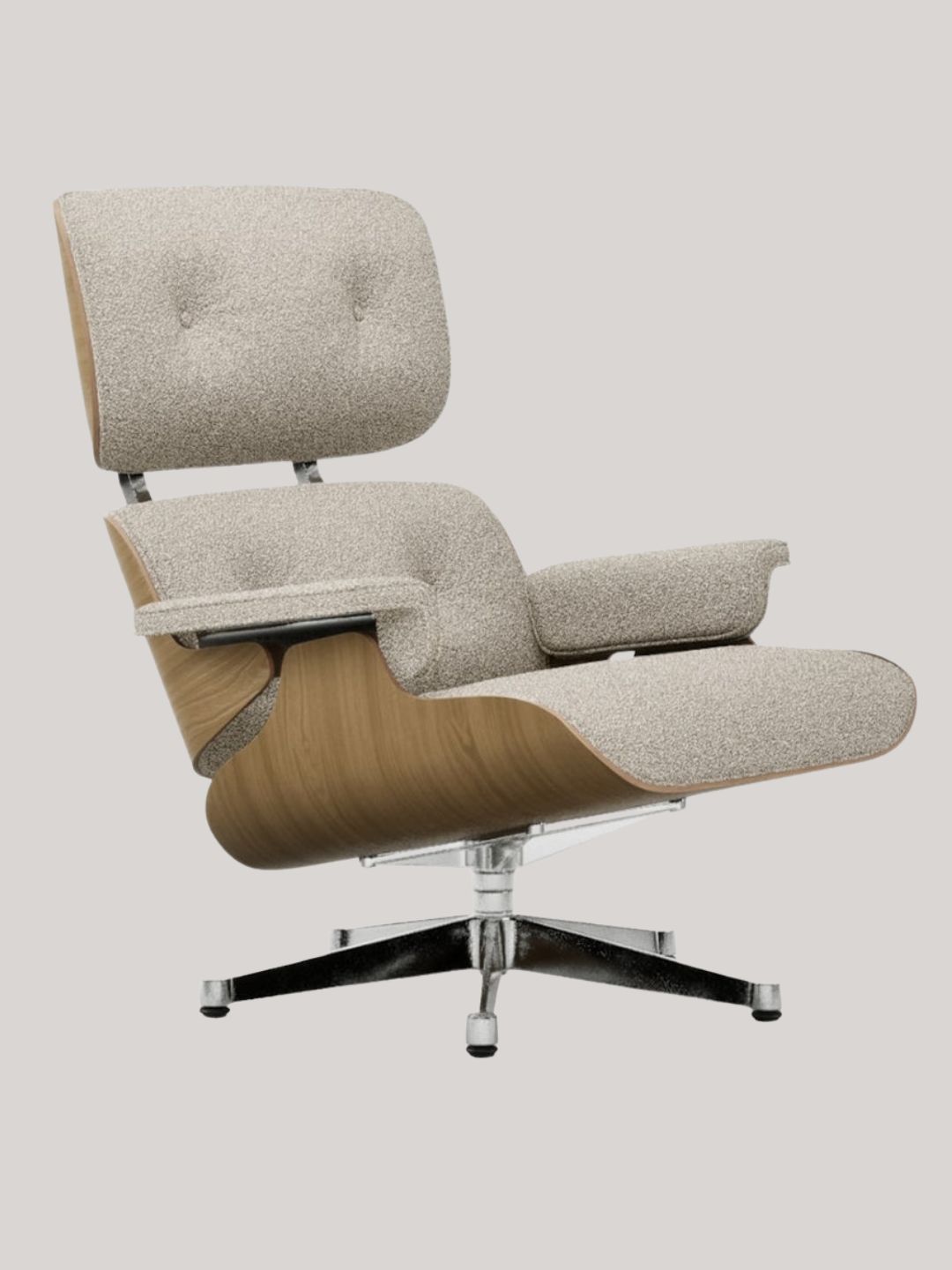 Heal's, Eames Lounge Chair in Classic Dimensions - Chestnut Natural