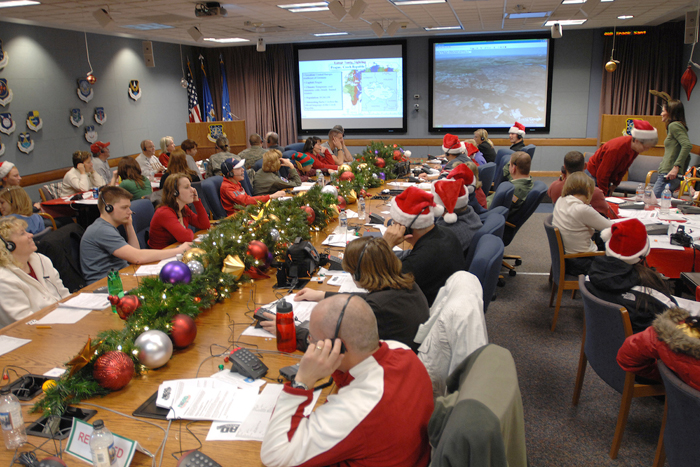 U.S. Navy volunteers, NORAD