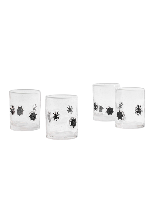 Spider Icon Tumblers - Set of 4