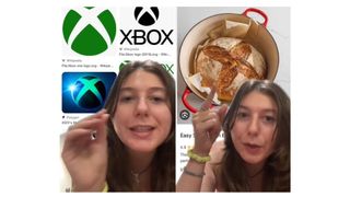 Adrianna Pater points out similarity between the Xbox symbol and a sourdough loaf