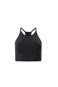 Black Colette Halter Bra — Girlfriend Collective