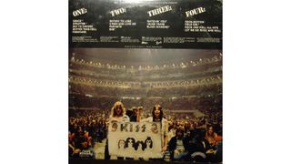 Kiss Alive! back cover