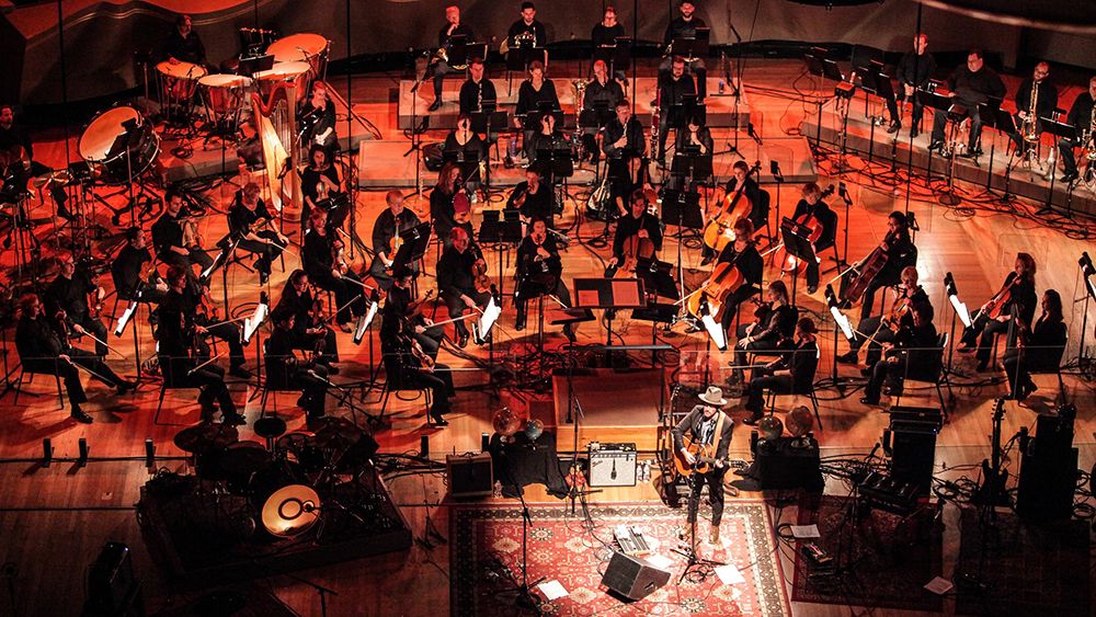 Gregory Alan Isakov with the Colorado Symphony Orchestra