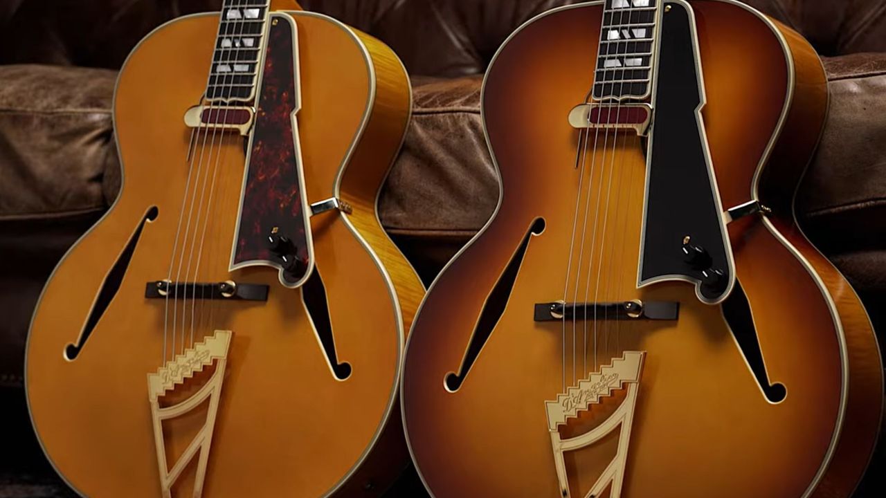 D'Angelico Guitars EXL-1 and Style B 2024