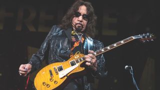 Ace Frehley performs onstage