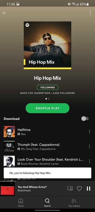 Spotify New Mix