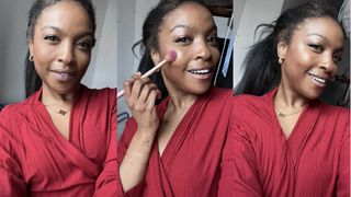 Amanda Mitchell tries Makeup by Mario Master Crystal Reflector™ in Bronzite