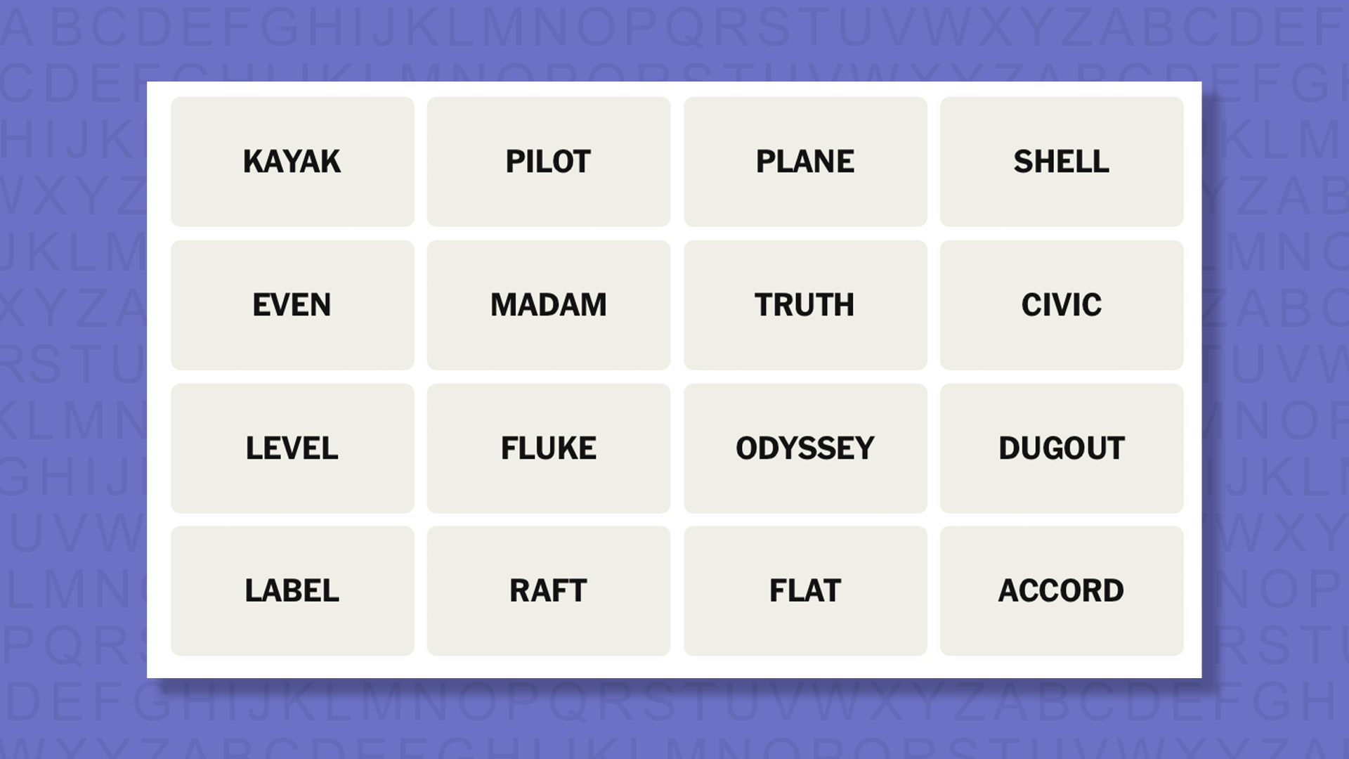 NYT Connections hints for game 920 on a purple background