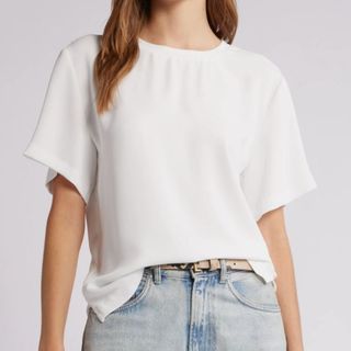 satin T-shirt