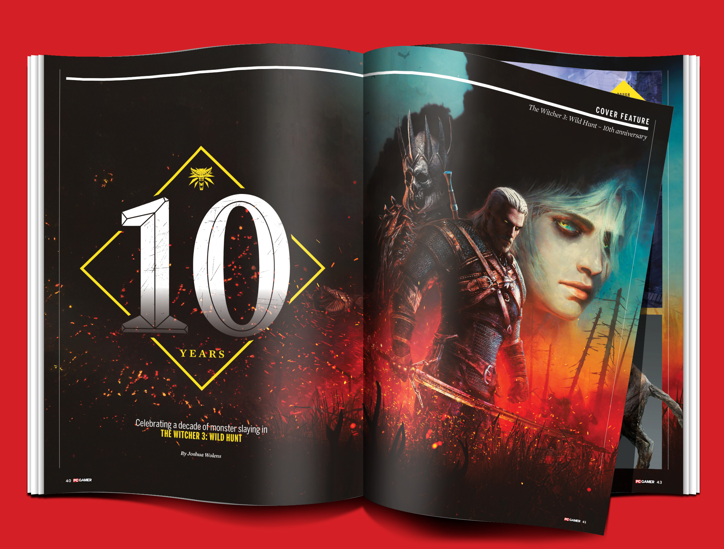 PC Gamer magazine 410 The Witcher 3: Wild Hunt - 10th anniversary