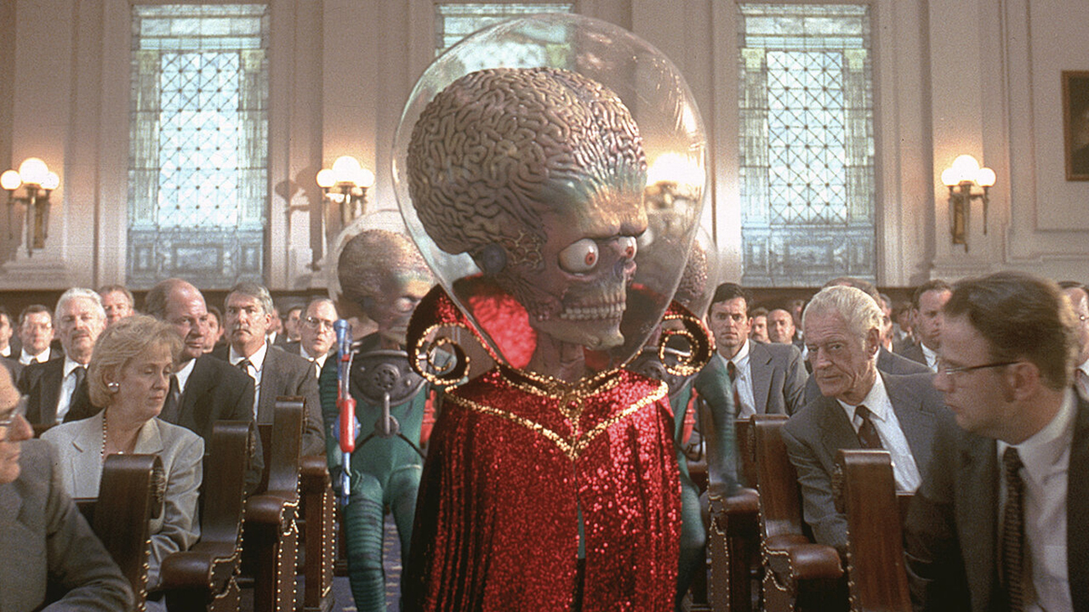 A martian from Mars Attacks!