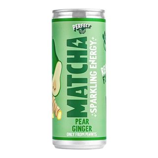 PerfectTed Matcha energy drink, one of the best low calorie non-alcoholic drinks in a can