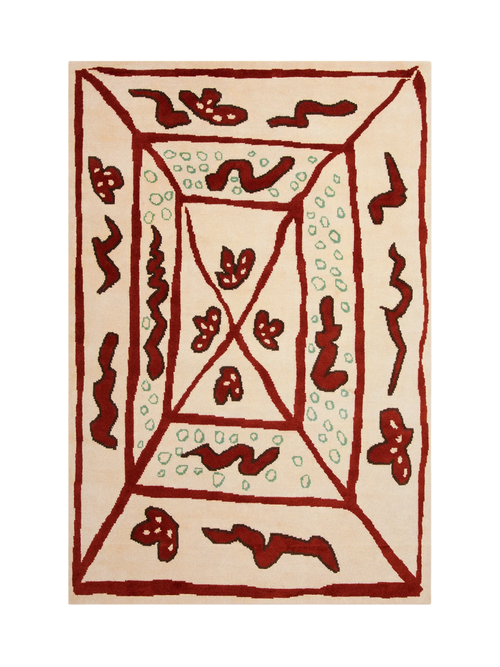 Walled Garden Rug 6' x 9'
