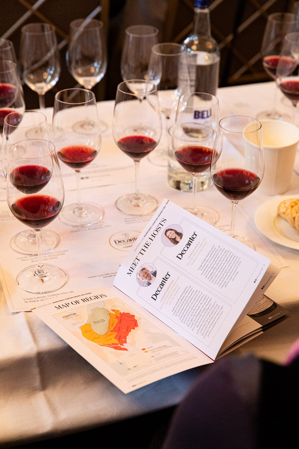 The masterclass tasting