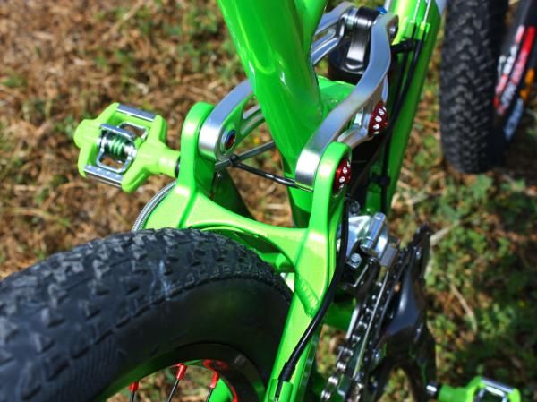 What once consisted of five separate pieces welded together is now a single forged unit at the top of the seat stays.
