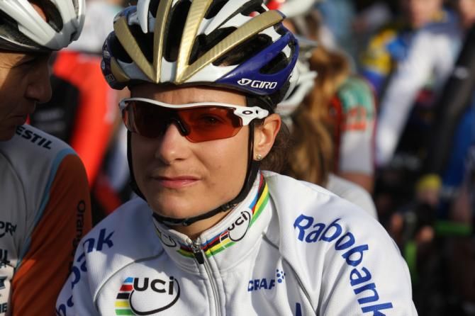 Marianne Vos at the start of the Centrumcross