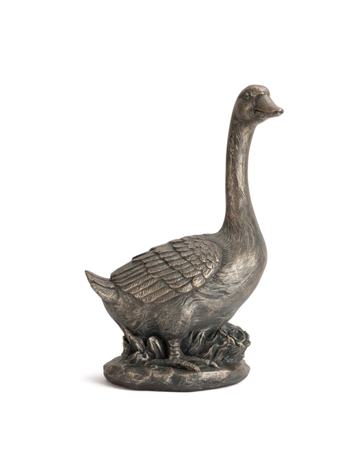 20"h Mgo Goose Garden Statue 